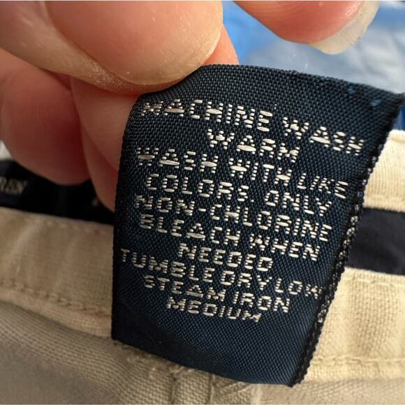 POLO RALPH LAUREN Vintage Pleated Front Chino Hammond Pant in Khaki Size 38 X 30 - Picture 5 of 9